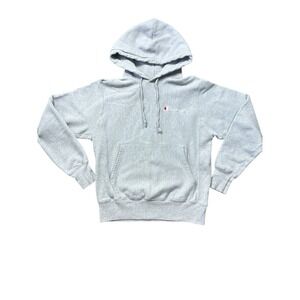 Champion Women's Gray Pull Over Hoodie Sweater Warm Casual Size Medium‎